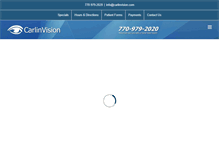 Tablet Screenshot of carlinvision.com